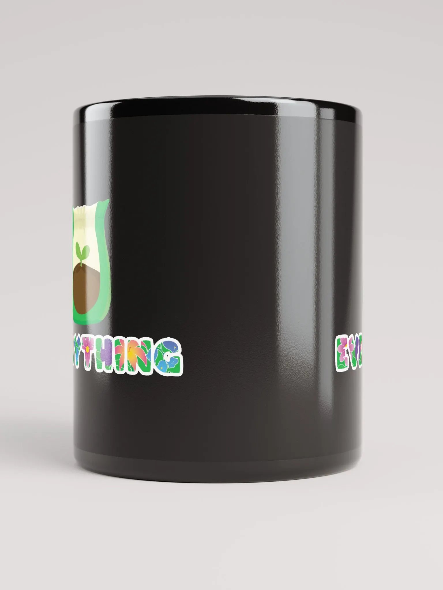 Fertilize Everything Black Mug- double sided product image (5)