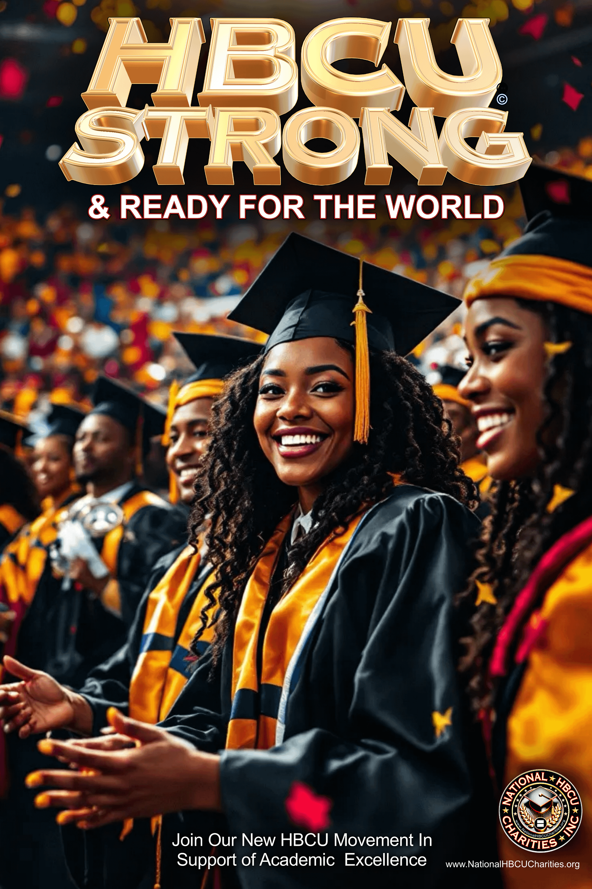 HBCU STRONG & READY for the WORLD T-Shirt Art #2 product image (51)