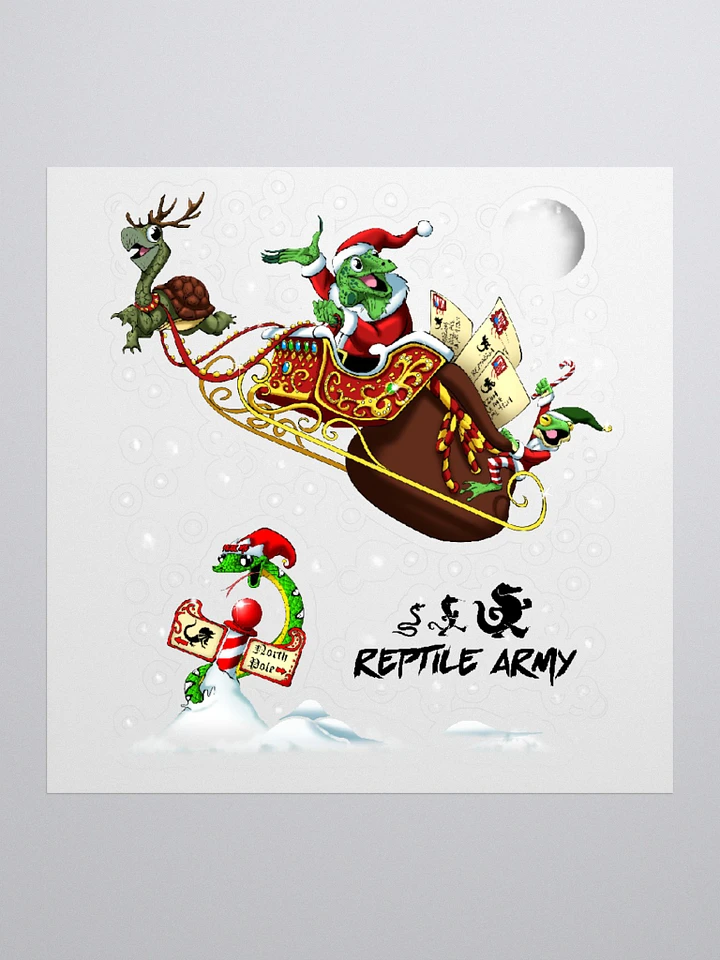 Santa's Sleigh 🛷 Tee Sticker Sheet product image (1)