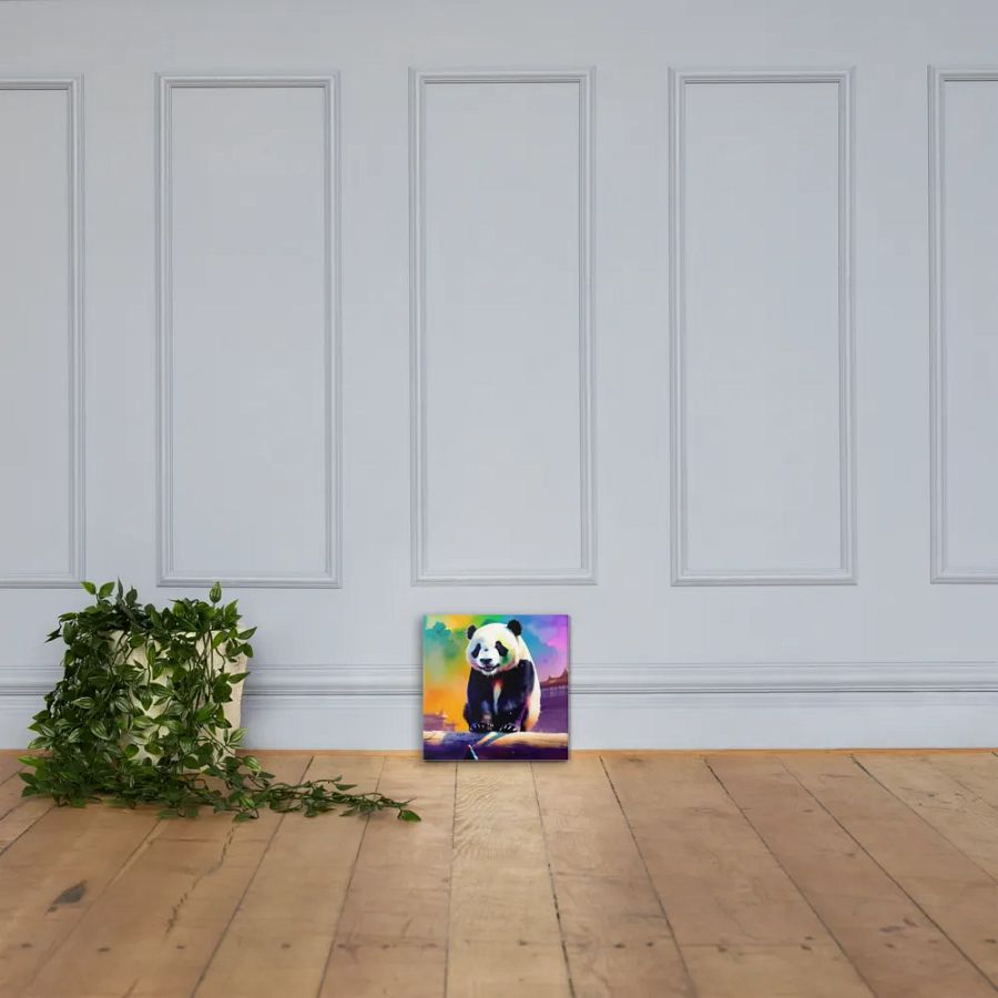 Cute Panda Digital Painting - v4 product image (4)