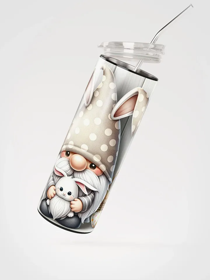 Whimsical Easter Gnome Stainless Steel Tumbler product image (4)