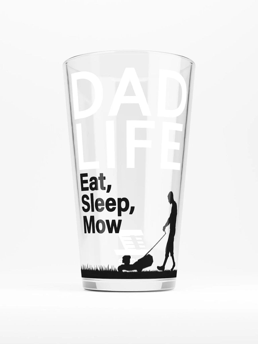 Eat, Sleep, Mow Pint Glass product image (1)
