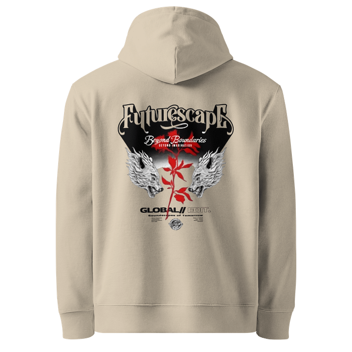 Man Hoodie Wolves Head Stanley/Stella Unisex Organic Hoodie product image (1)
