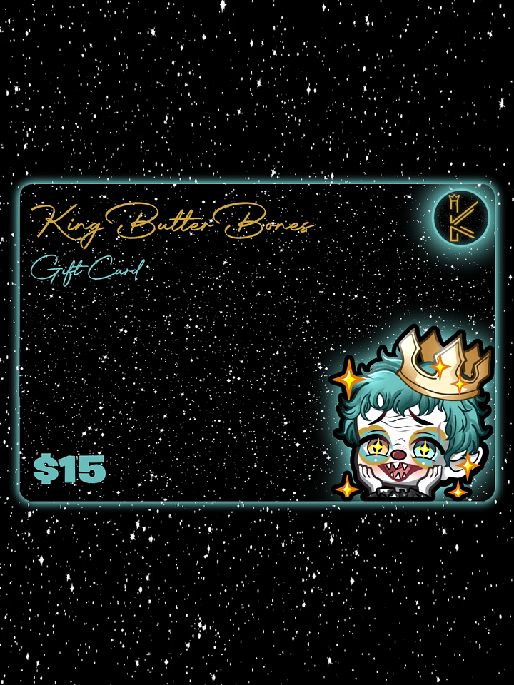 KINGBUTTERBONES GIFT CARD product image (1)