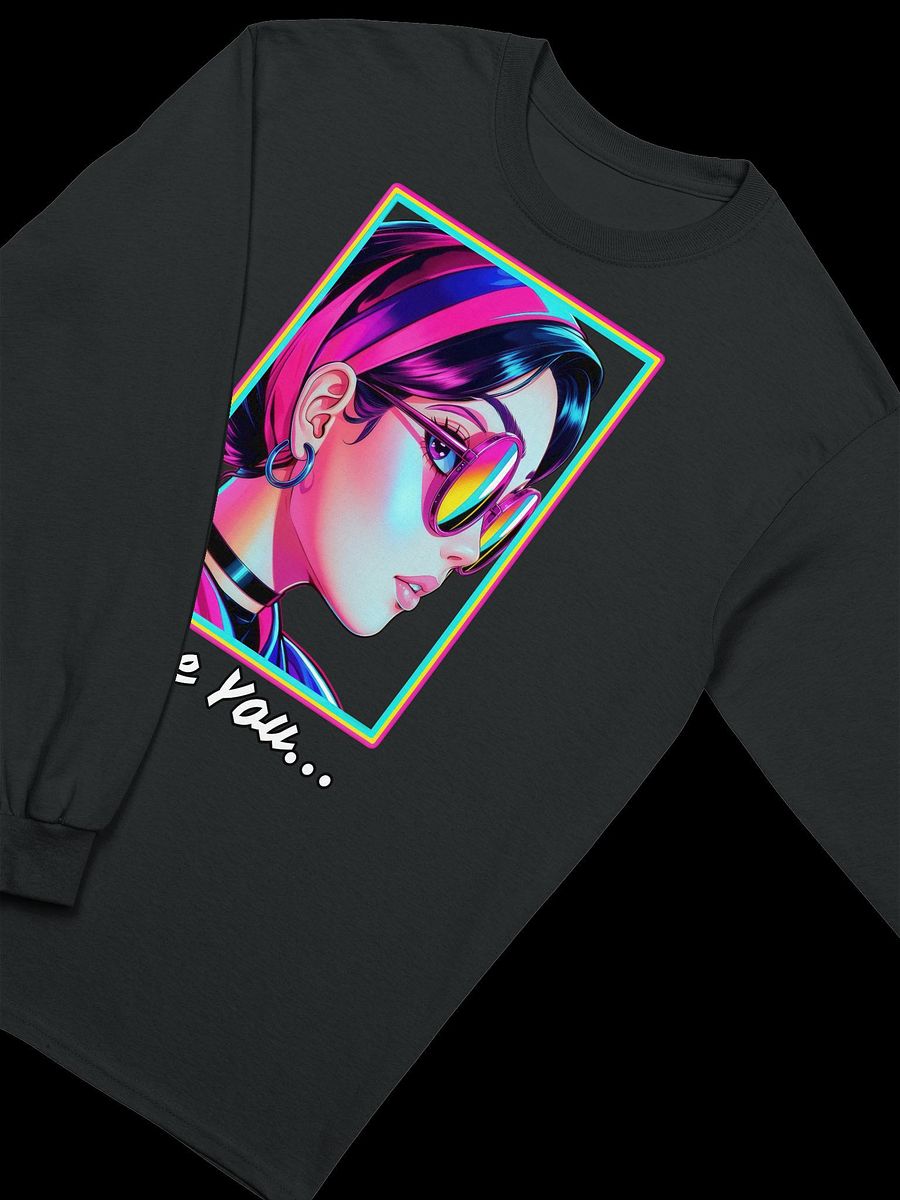 I See You - Side Eye Girl - Gildan Ultra Cotton Unisex Long Sleeve T-Shirt product image (2)