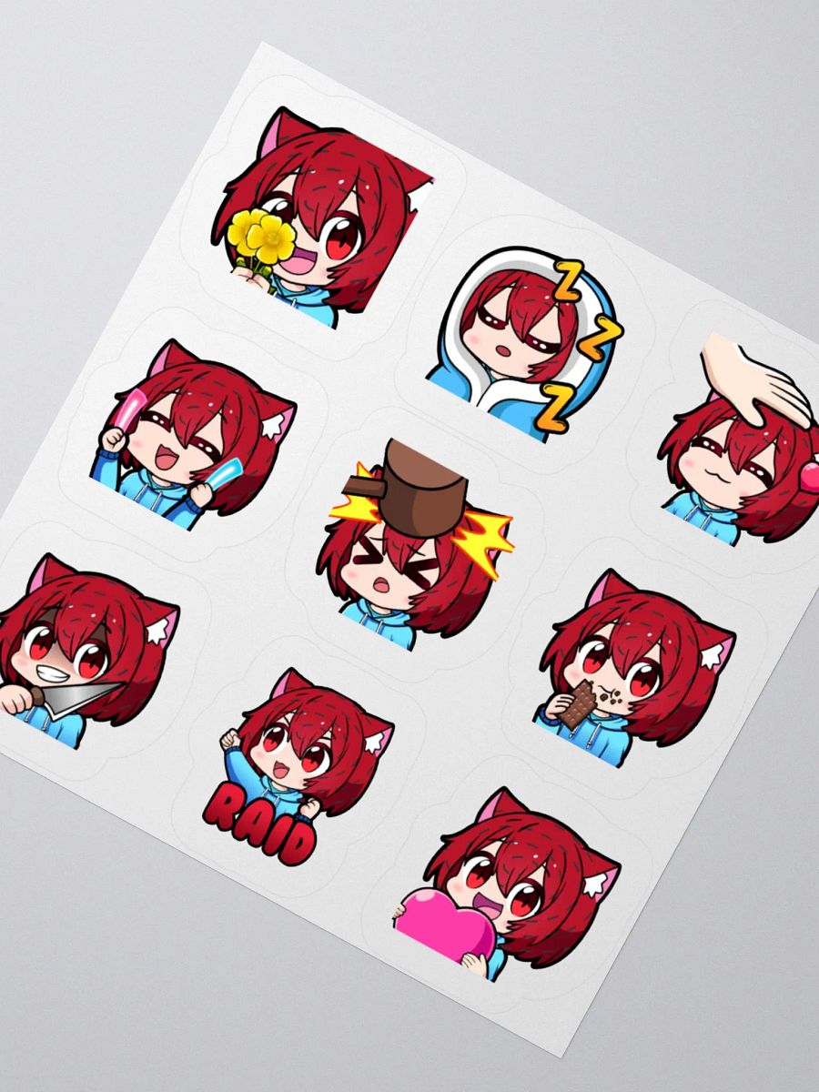 Emote Stickers - Set 1 product image (6)