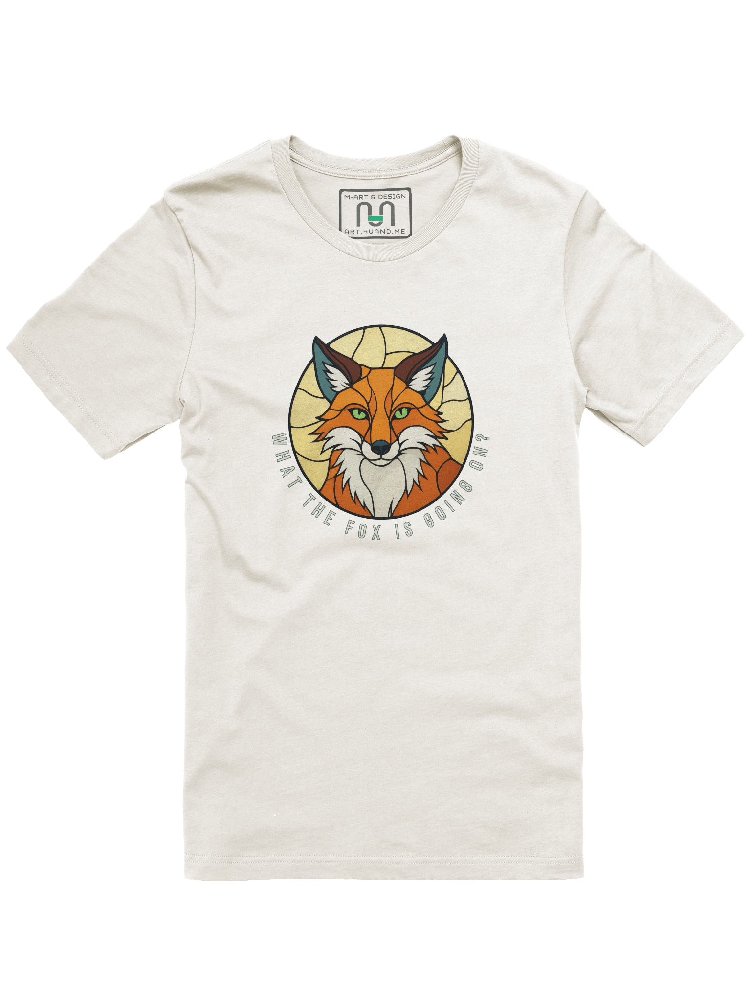 WTFox Statement Tee - M-Art & Design product image (8)