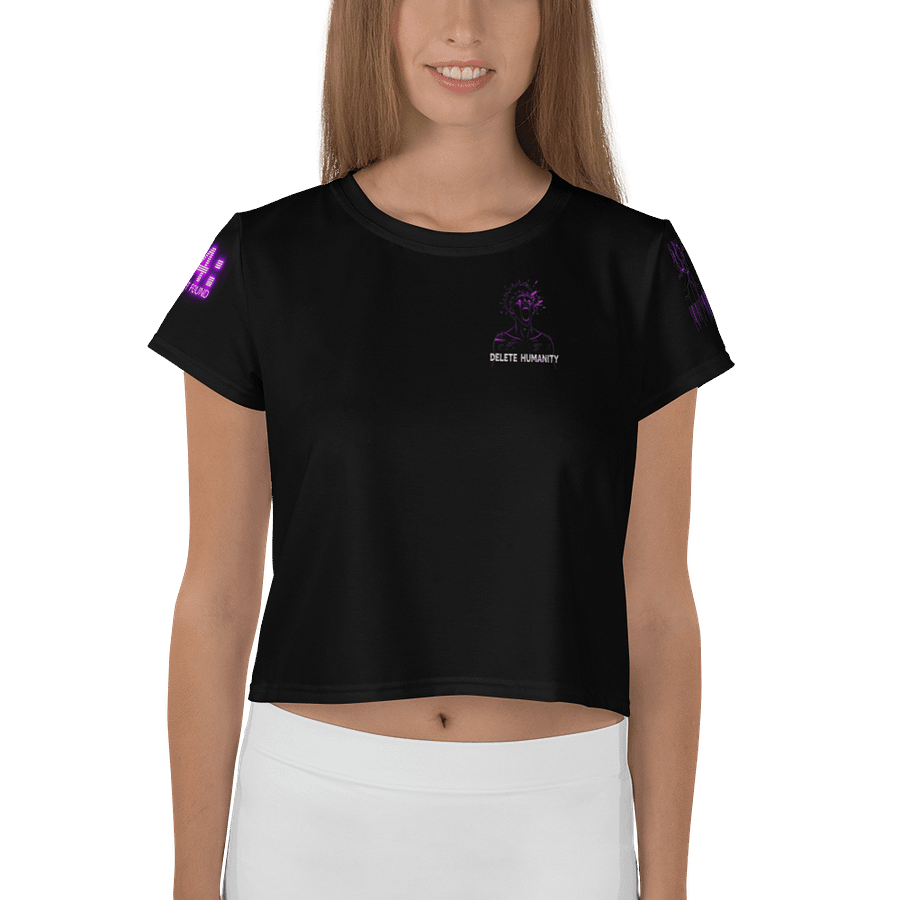 Delete Humanity Crop Graphic Tee 2 product image (1)