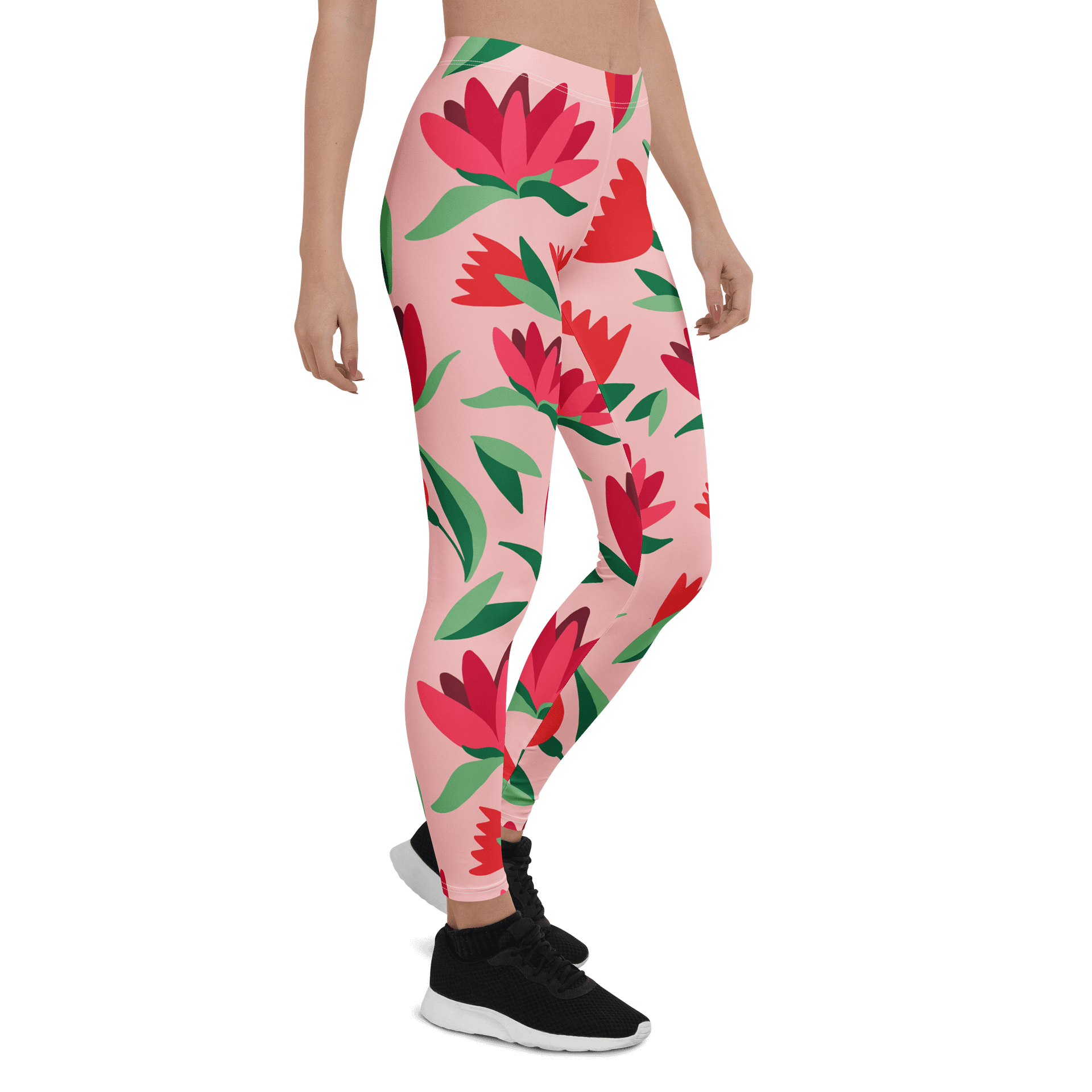 Cosmic Rose All-Over Print Leggings product image (6)