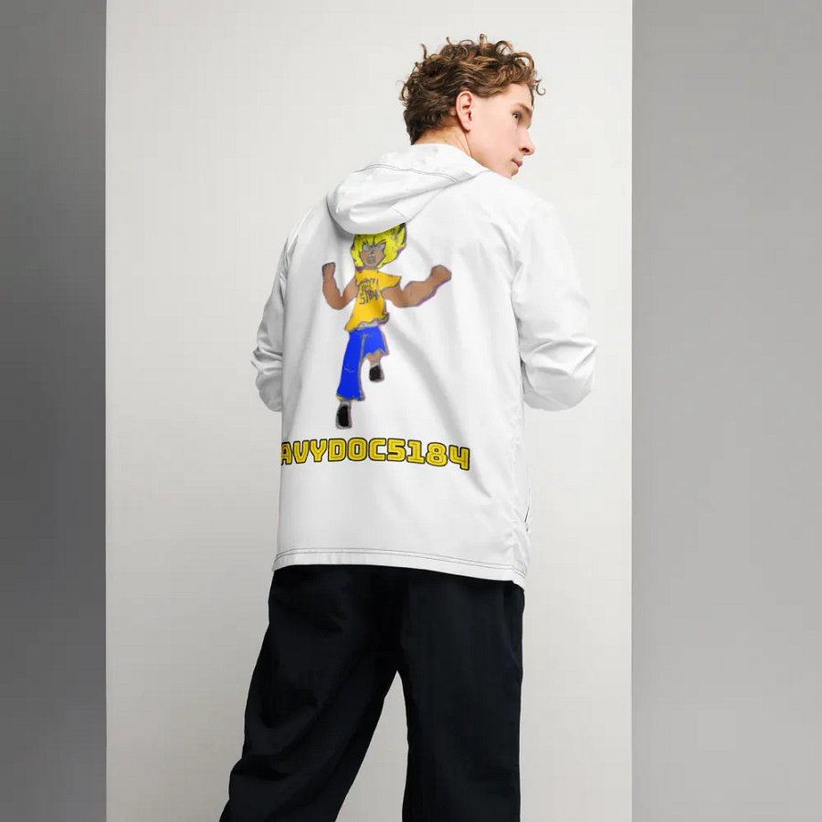 NavyDoc5184 Super Saiyan Windbreaker product image (11)