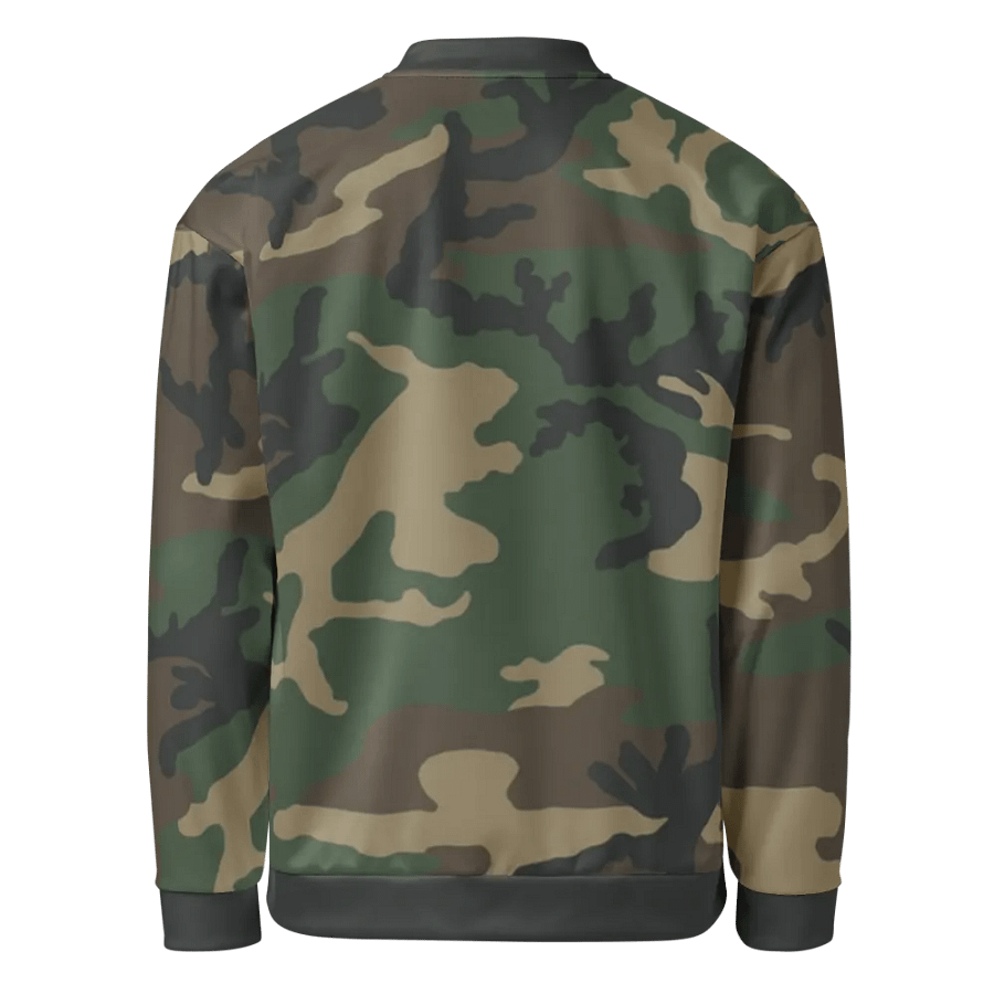 "CIF" M81 Woodland Camo Customizable Bomber Jacket product image (4)