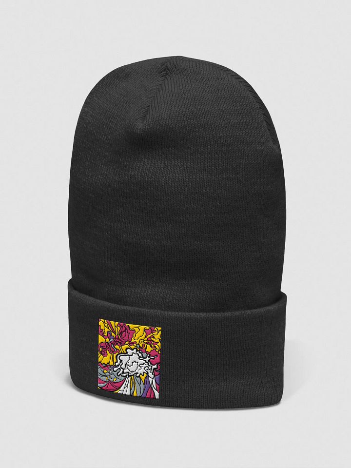 Vivid Energy Cuffed Beanie - Wave at Sunset product image (2)