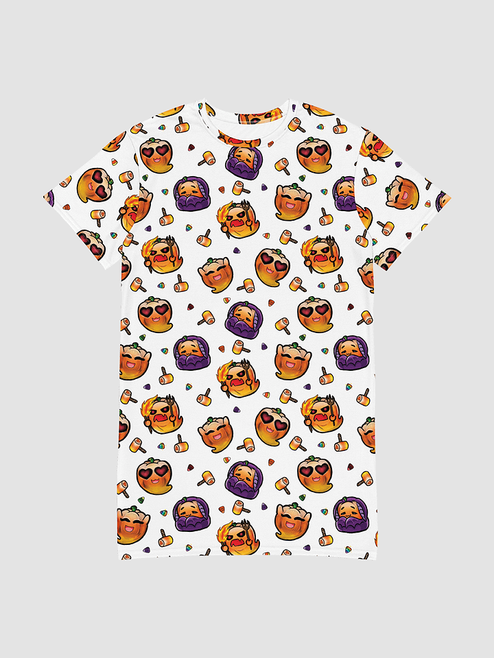Emote All-Over Print T-Shirt Dress product image (1)