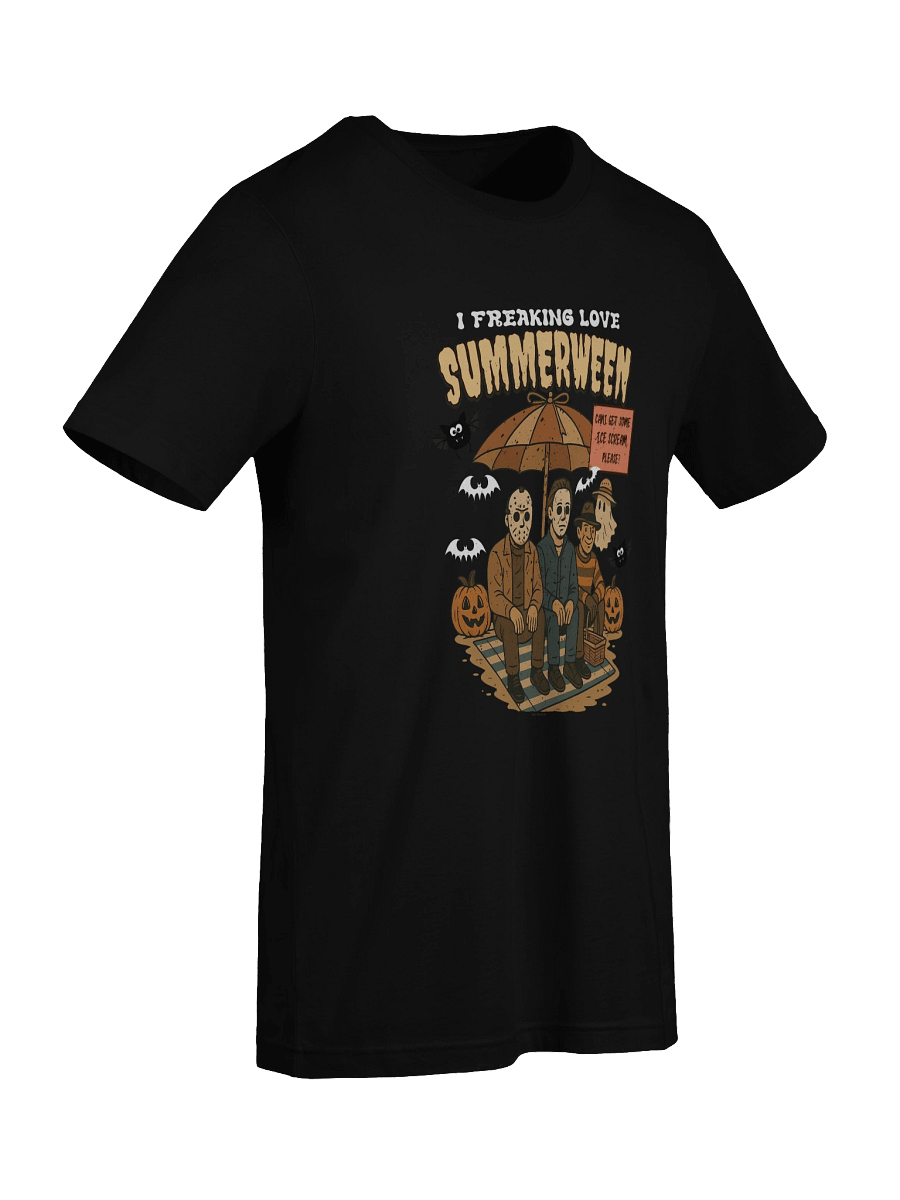 [BJ Designs] Summerween Horror Friends Unisex Graphic Tee product image (9)