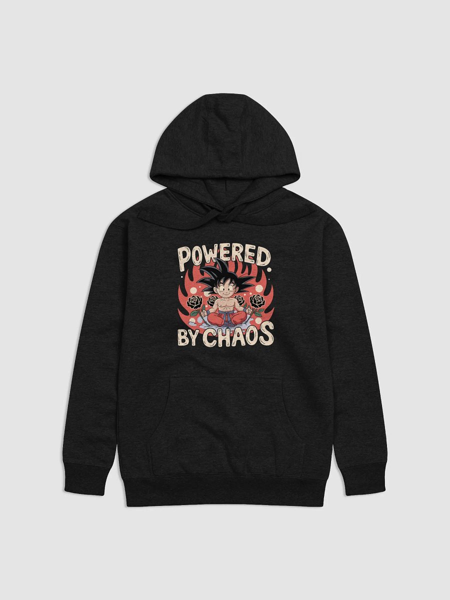 Powered by Chaos Ft. Goku Anime Premium Unisex Hoodie product image (1)