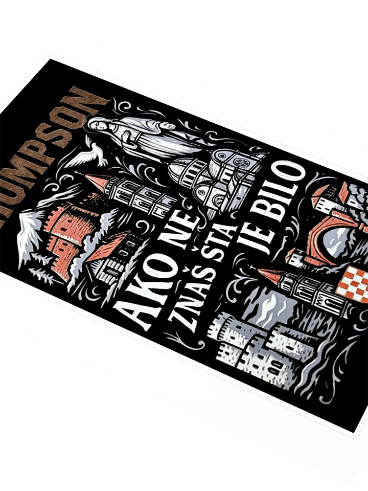 Mystical Architectural Illustration Sticker Sheet product image (2)