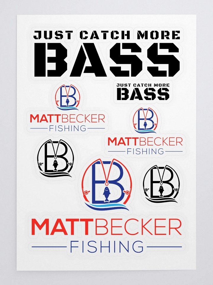 Matt Becker Fishing Stickers product image (1)