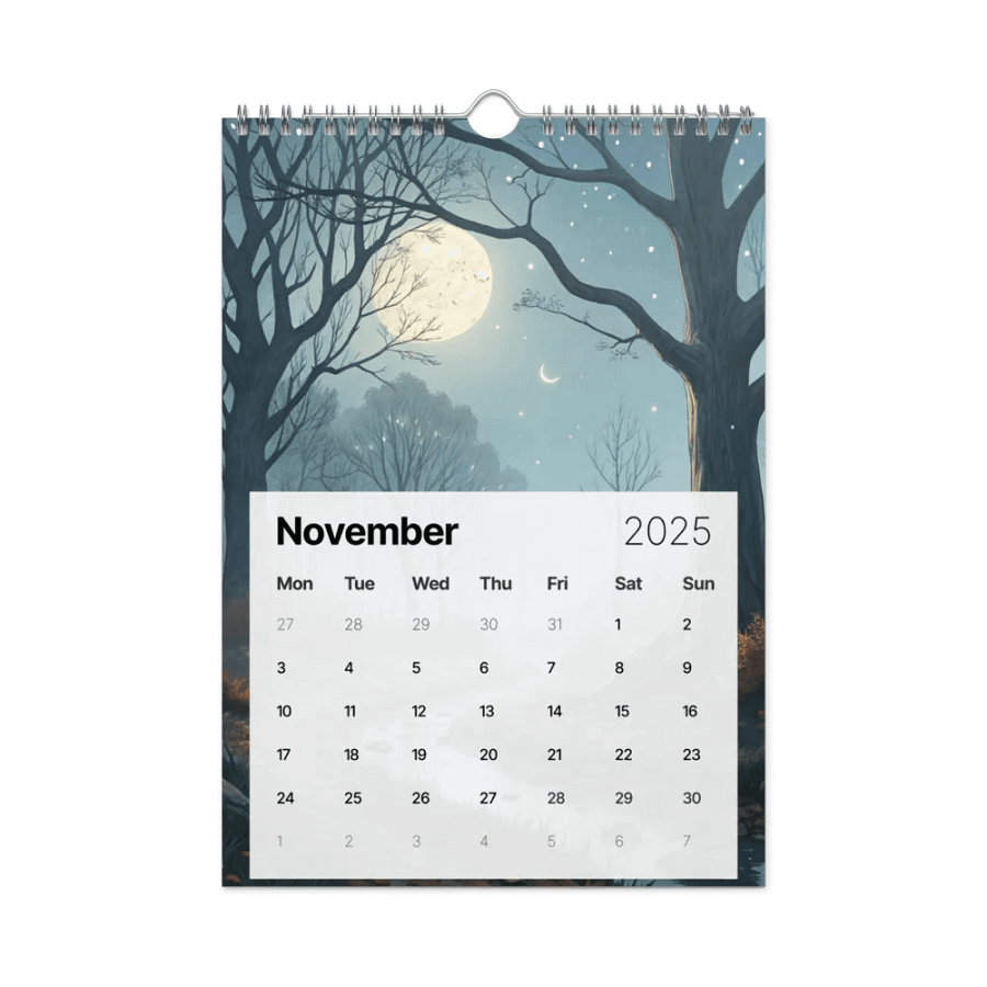 MAGICAL ANIME SEASONS WALL CALENDAR 2025 product image (11)