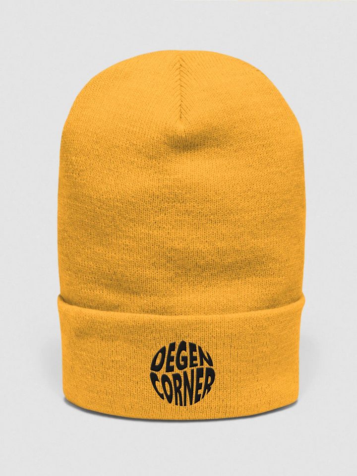 Degen Corner - Beanie (dark logo) product image (2)
