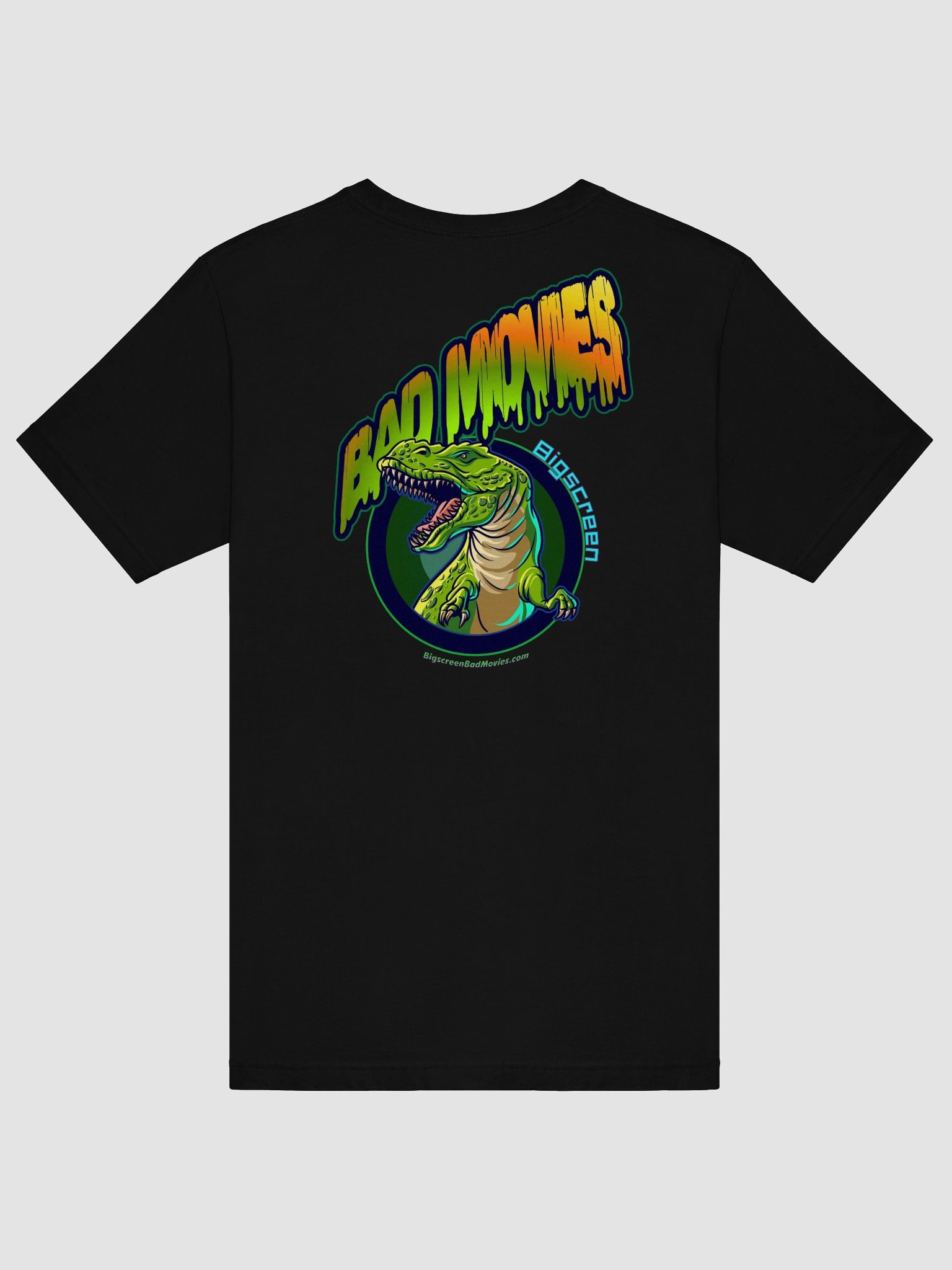 Bad Movies Logo with Back Logo Supersoft Tee 2 product image (6)