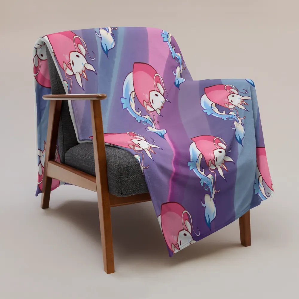 Moth Throw Blanket product image (4)