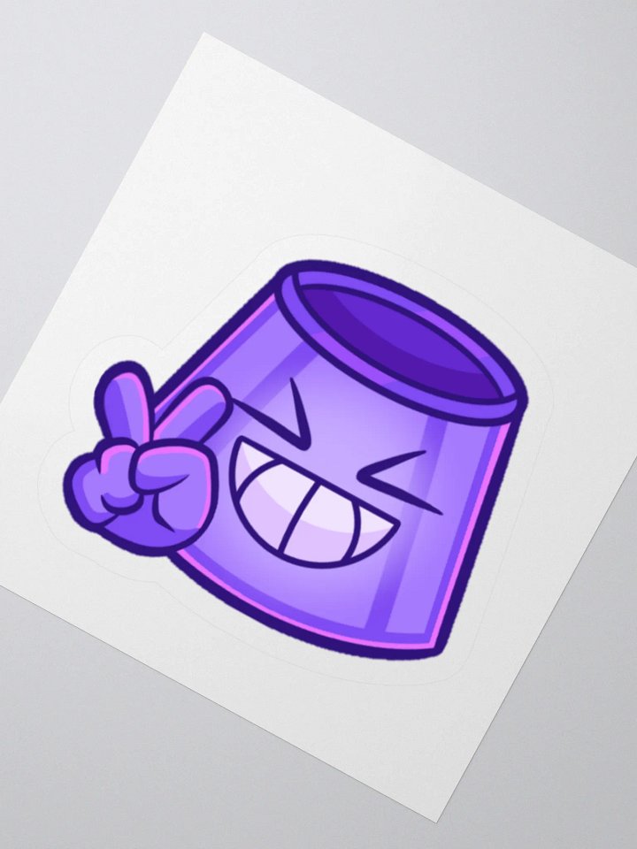 Lamp peace sign sticker product image (2)