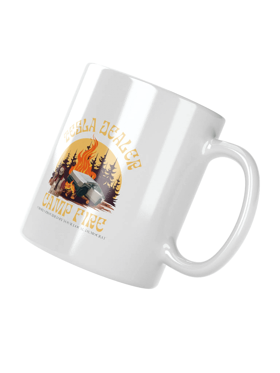 Tesla Dealer Campfire Mug product image (5)