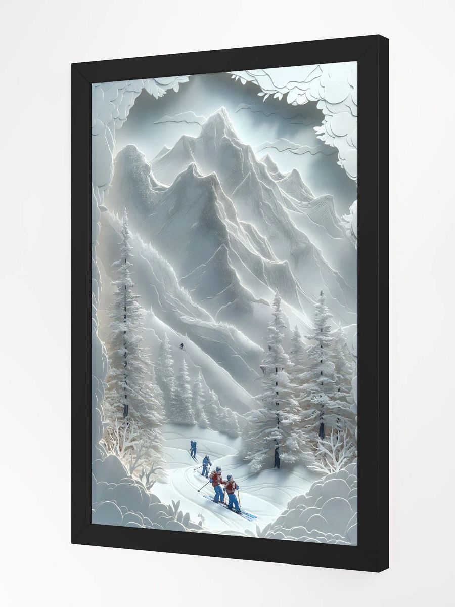 Paper Peaks - Framed Posters Ideal for Airbnb and Home Decor product image (2)