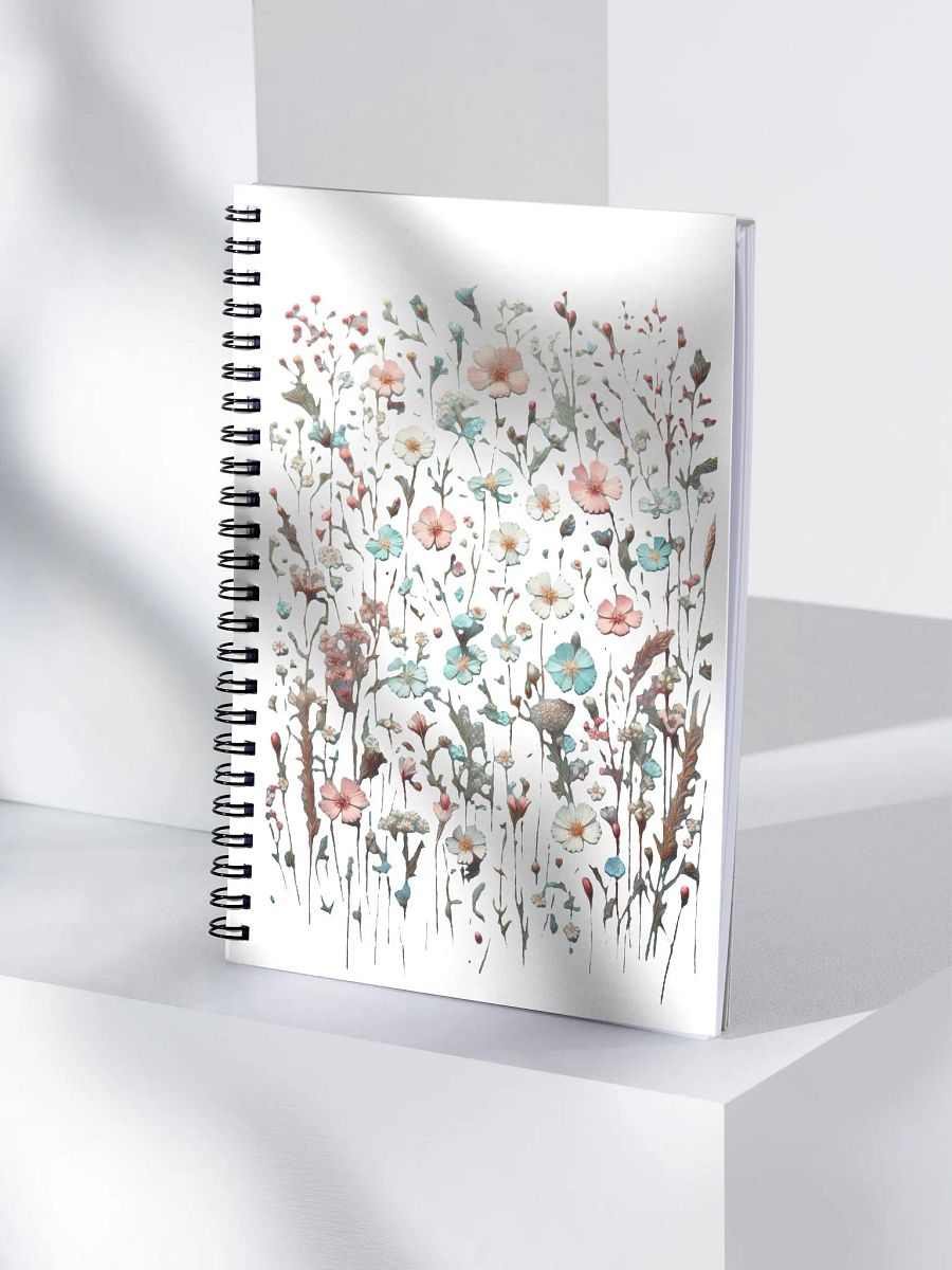 wildflowers vintage spiral notebook product image (4)