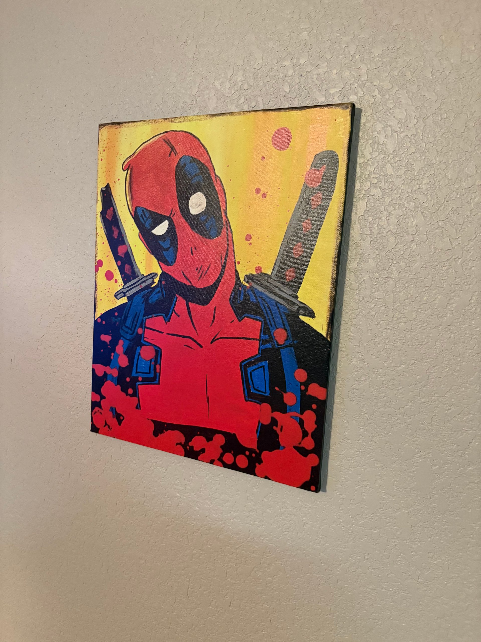 Canvas Print “Redpool” Head-cocked product image (6)