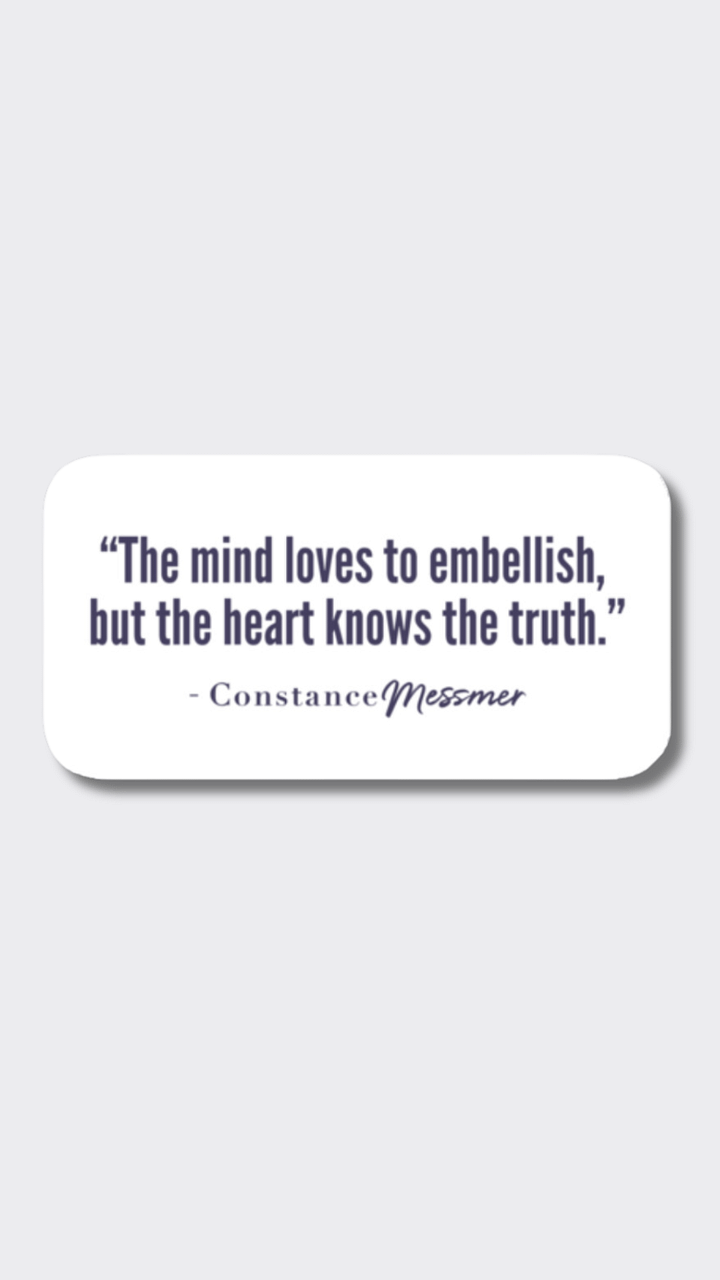 Heart Over Mind Magnet product image (1)
