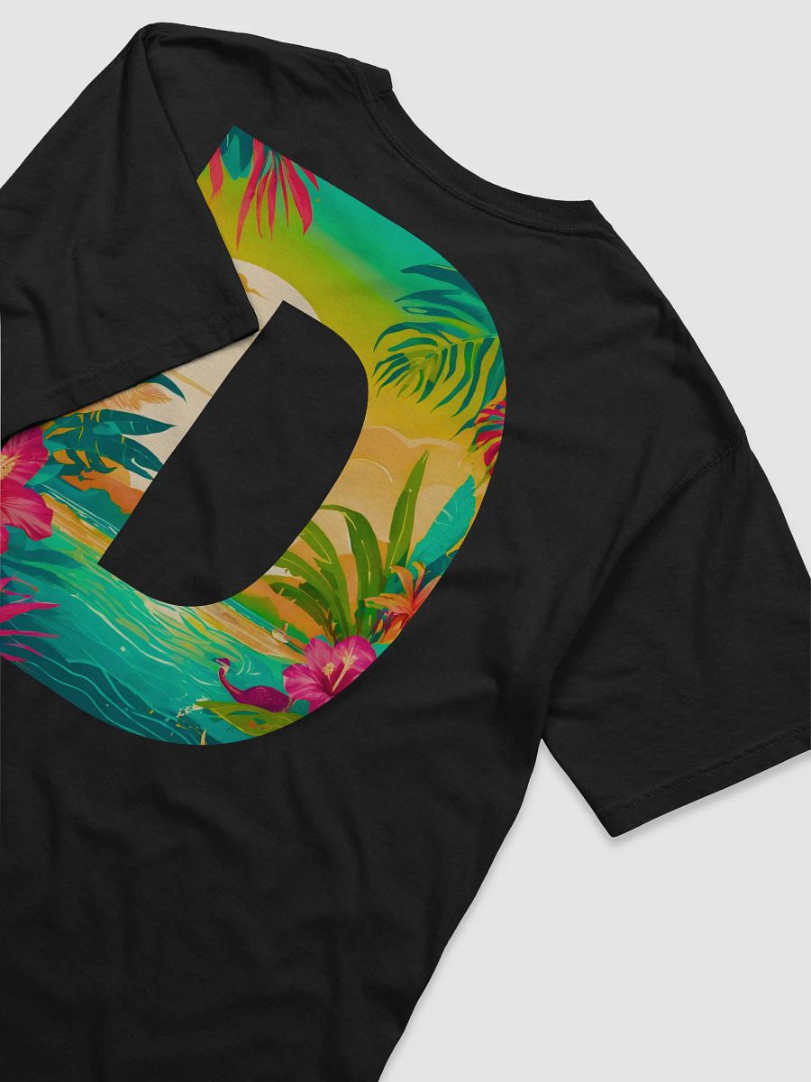 Tropical Sunset Paradise T-Shirt (Letter-D) product image (7)