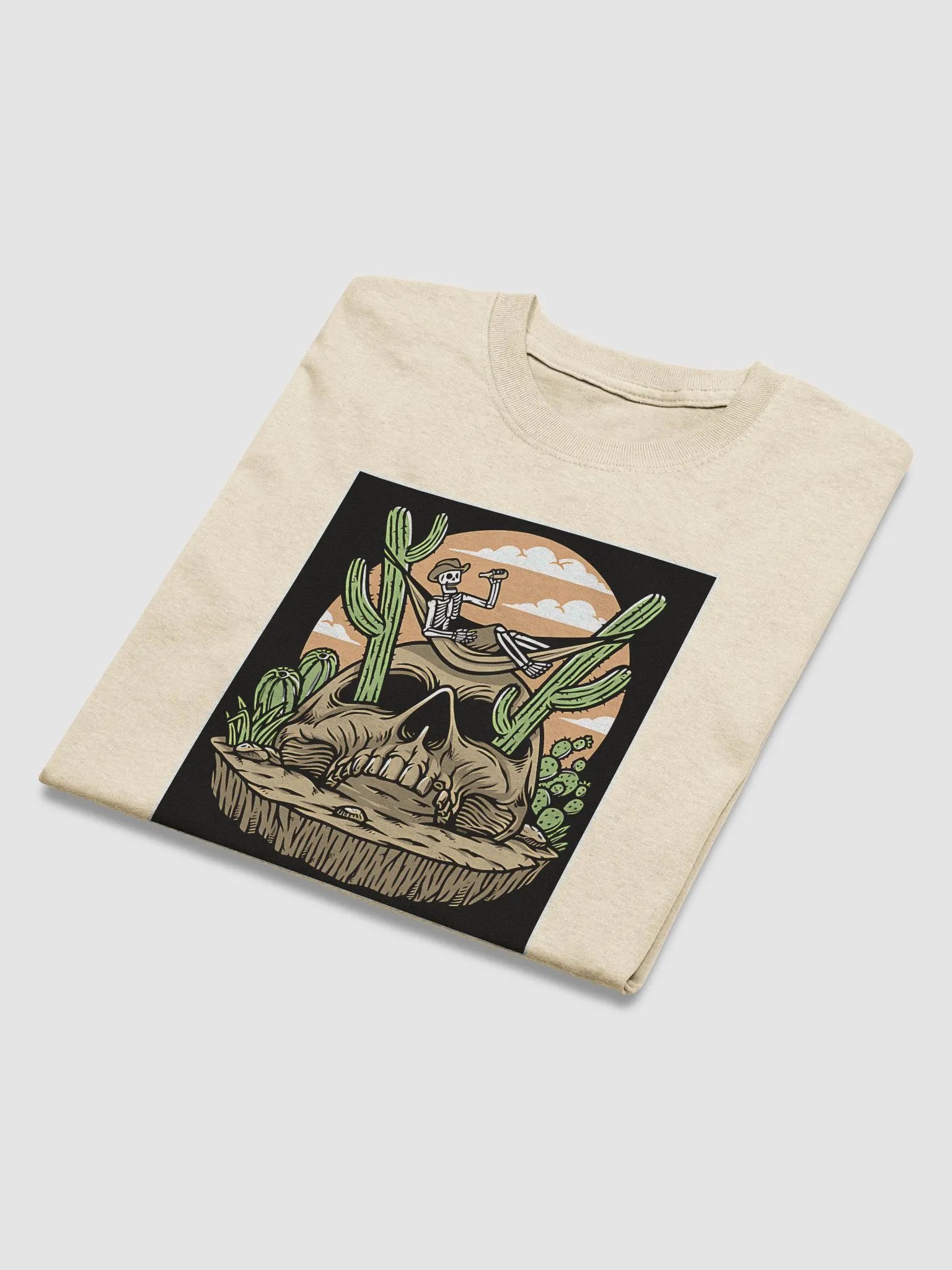 Cowboy and Cacti Heavyweight T-shirt product image (4)