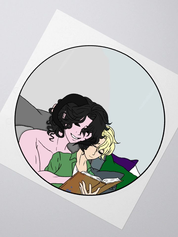 Zen and Varys - Couple Sticker product image (2)