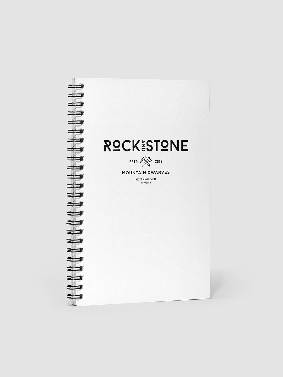 Deep Rock Galactic Rock & Stone Spiral Notebook product image (1)