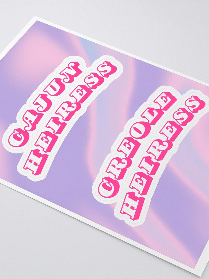 LOUISIANA HEIRESS STICKER SET product image (2)