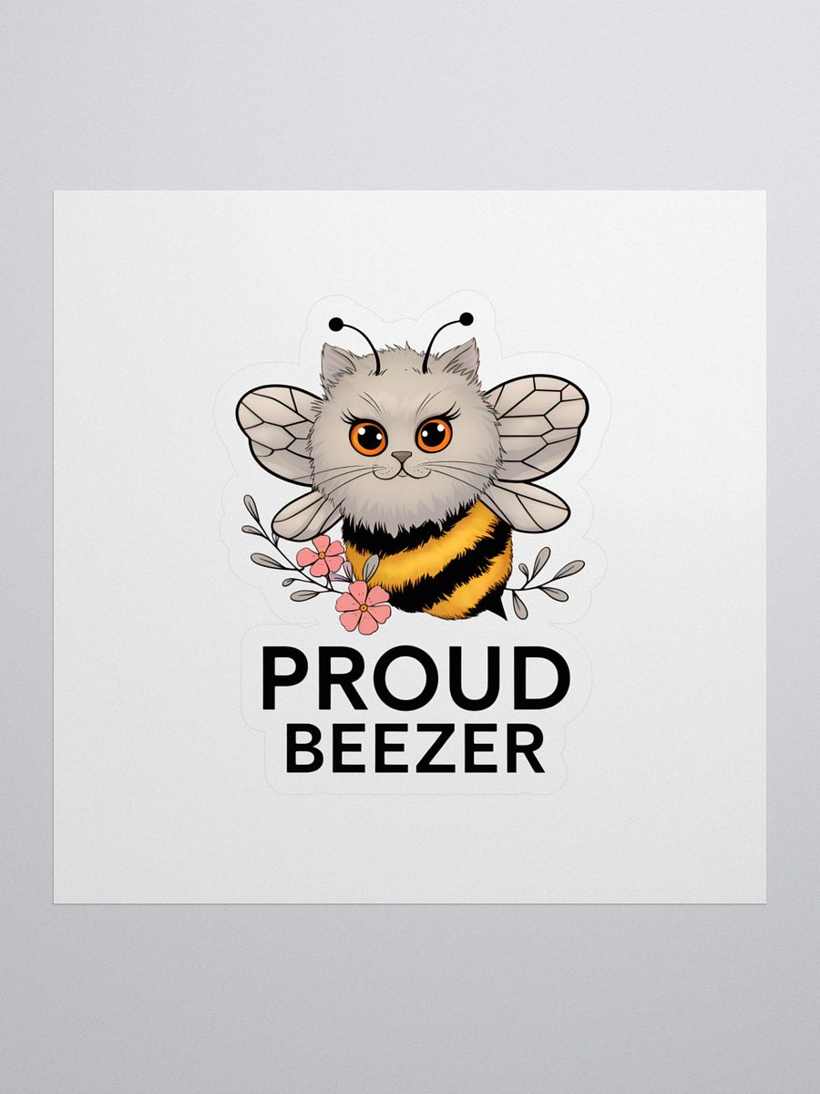 Proud Beezer Kiss Cut Stickers product image (1)