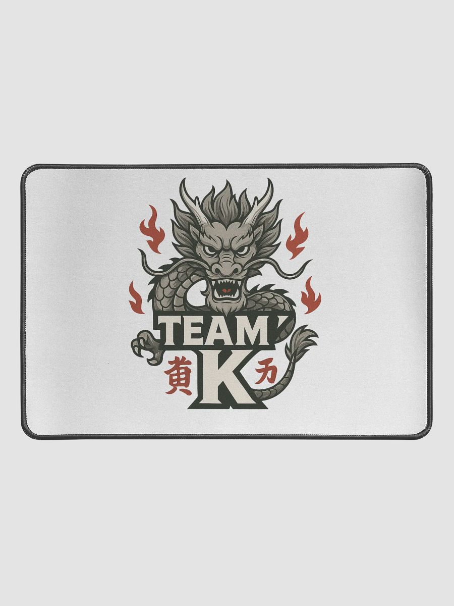 Team K China Desk Mat 12" x 18" product image (1)