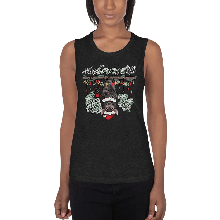 Bertil Christmas Flowy Muscle Tank product image (1)