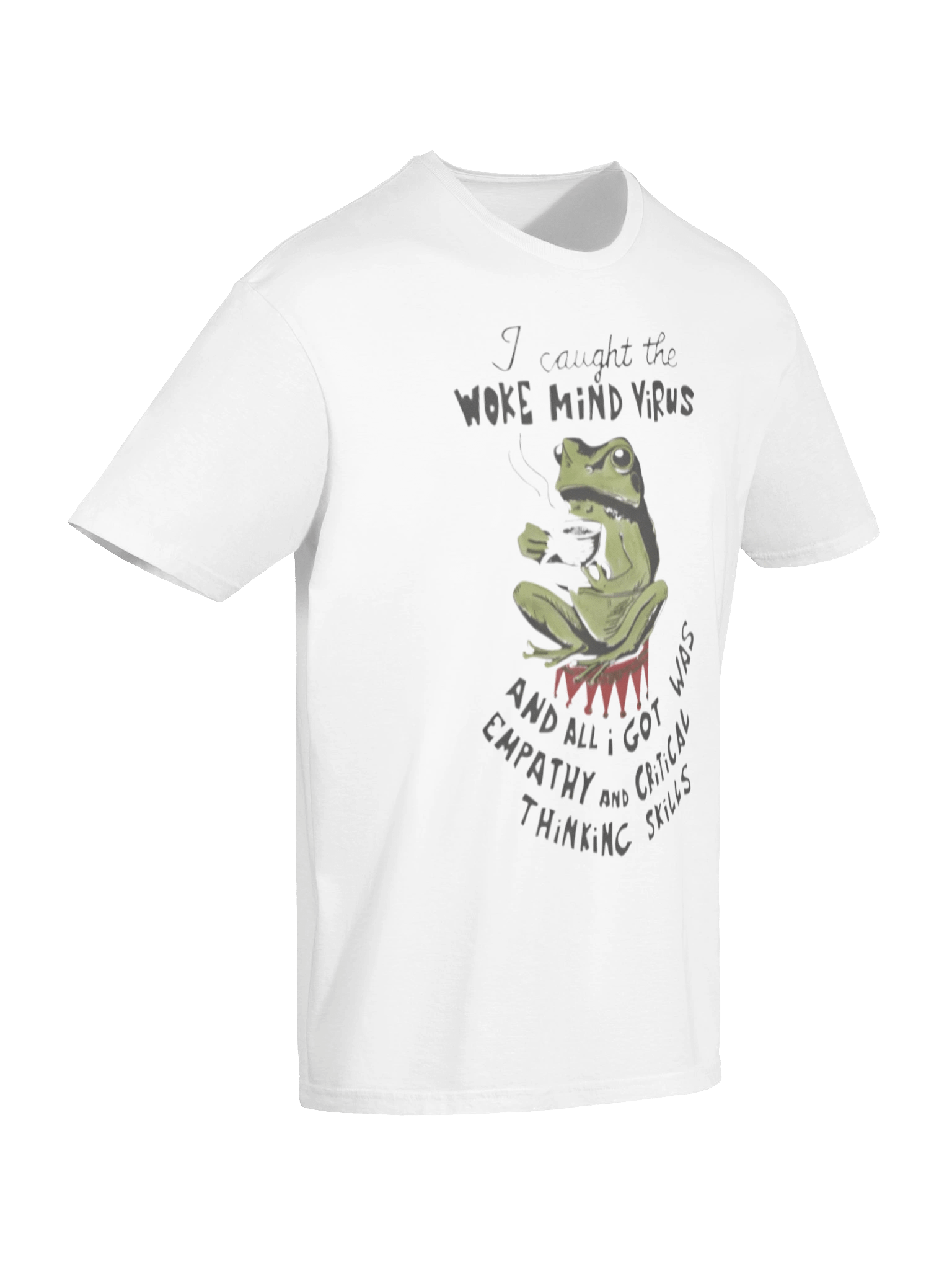 I Caught The Woke Mind Virus T-Shirt product image (7)