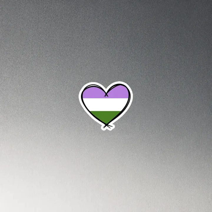 Gender Queer Pride Magnet product image (4)