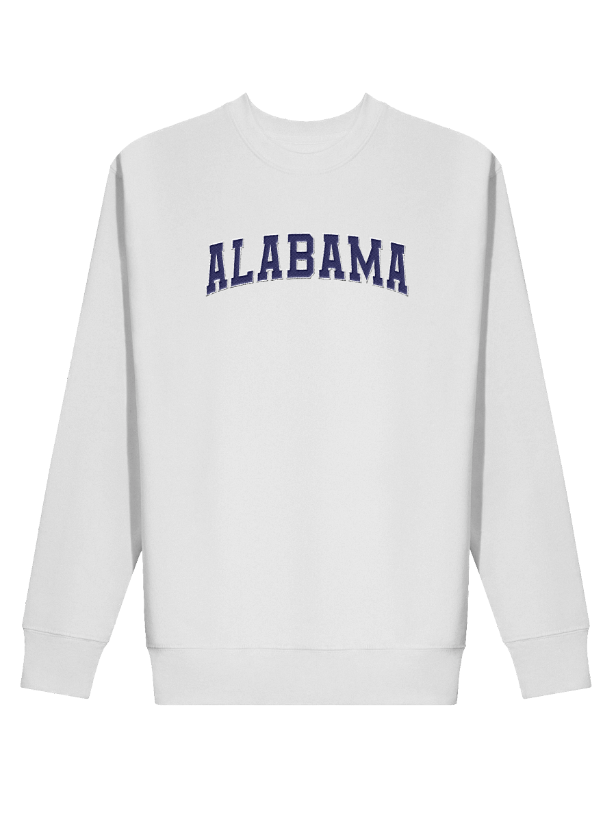 Alabama Vintage Stylish Embroidery Premium Sweatshirt product image (18)
