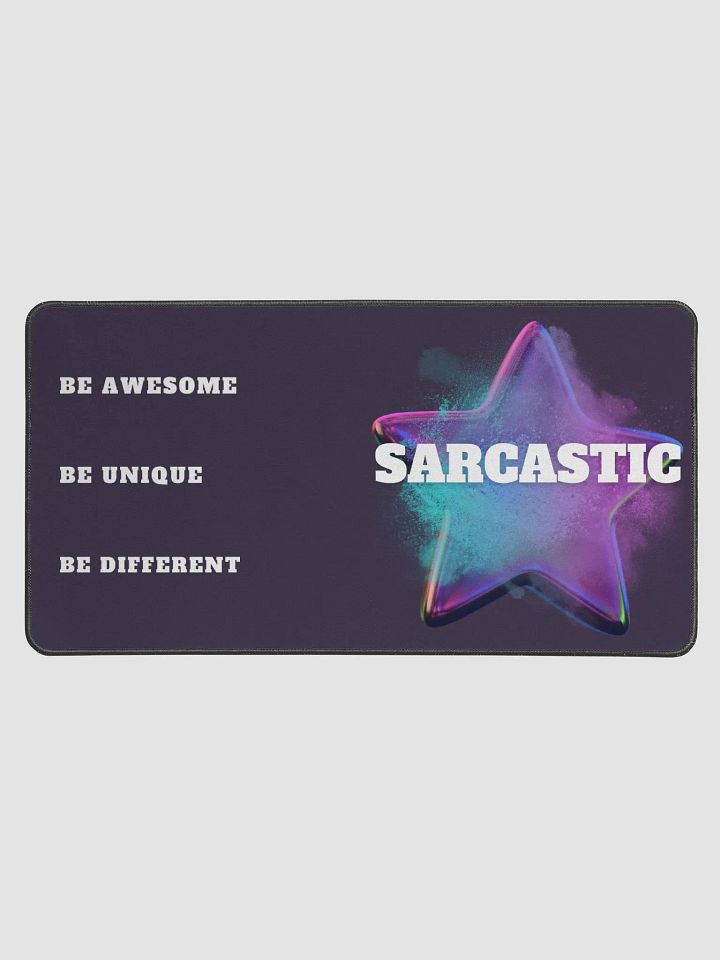 Sarcastic Large Mousepad product image (1)