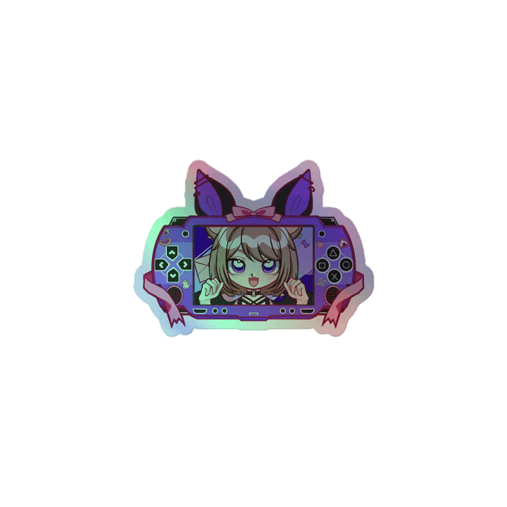 Gamer Nico Console Holographic Sticker Set product image (1)