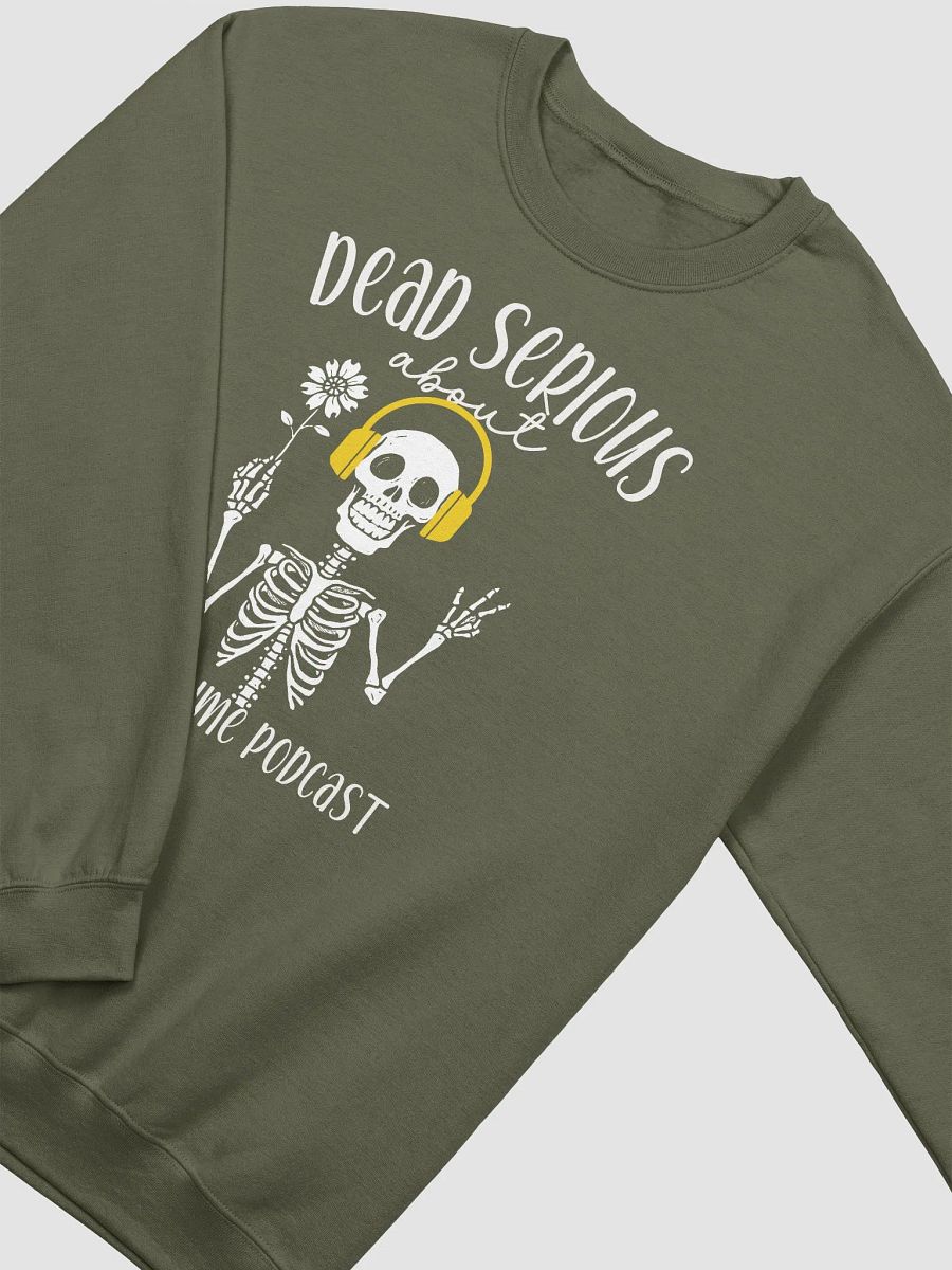 Skeleton True Crime Podcast Sweatshirt product image (12)