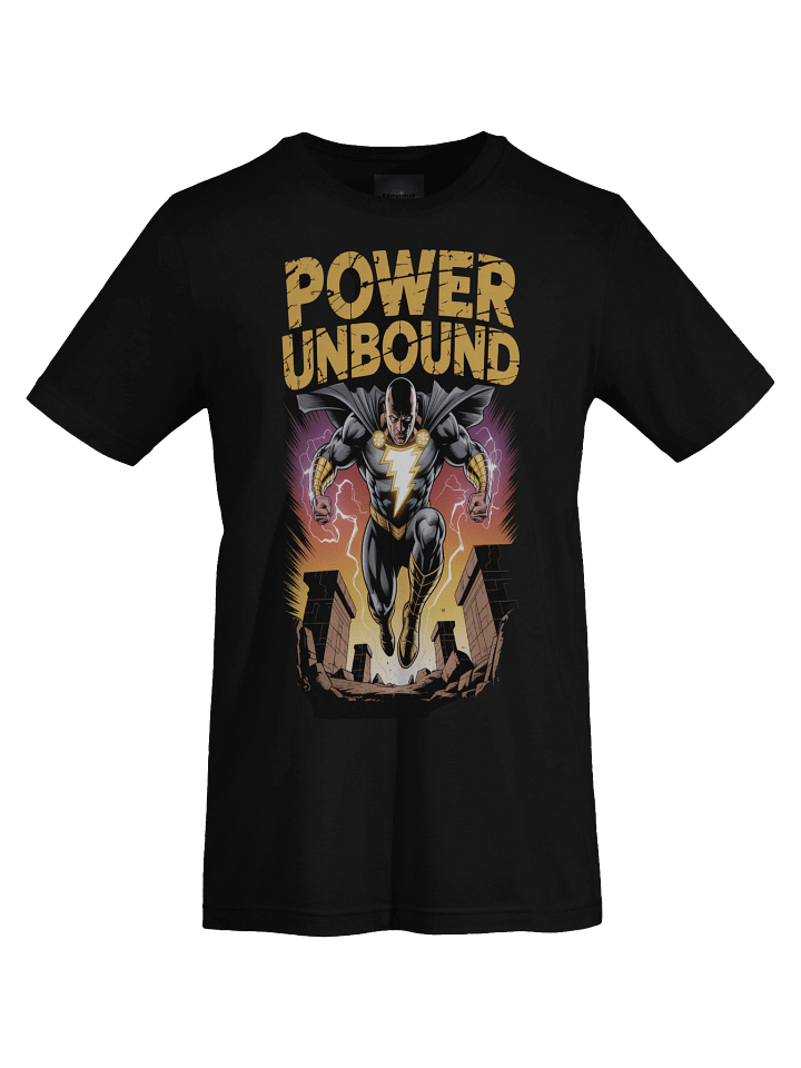 Power Unbound: Black Adam Inspired T-Shirt product image (1)