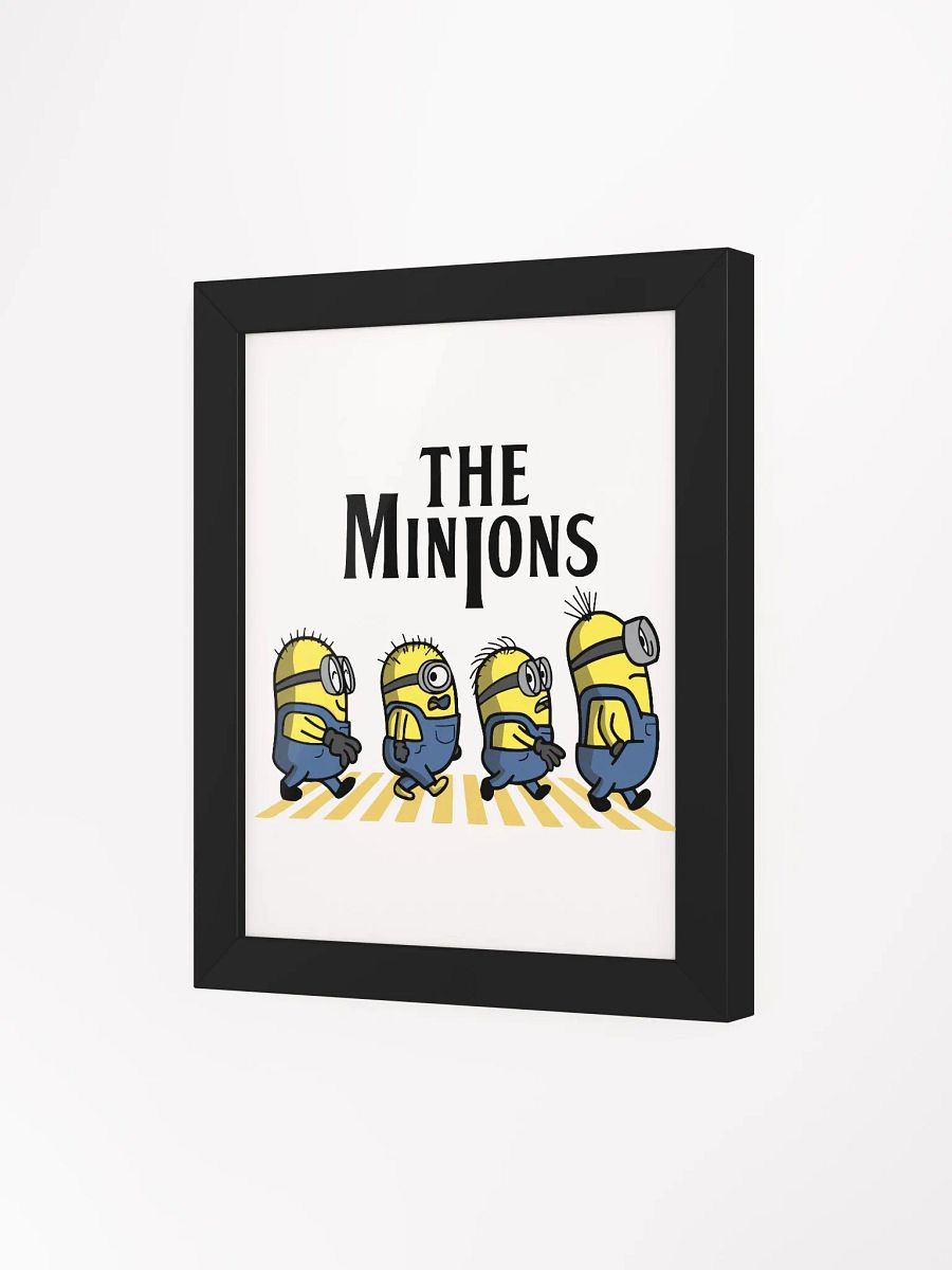 Limited Edition Minions Abbey Road Tribute Framed Poster product image (92)