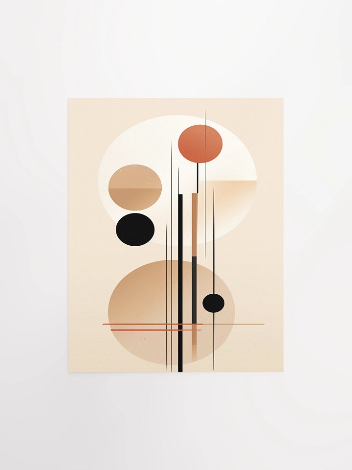 Boho Balance Matte Unframed Wall Art Paper Canvas product image (2)