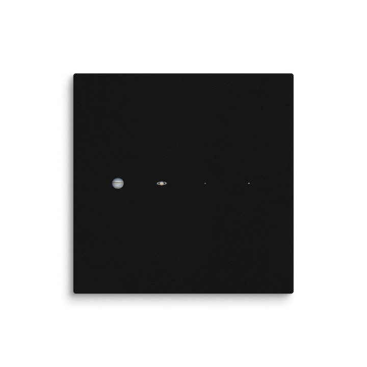 Outer Planets Canvas Print product image (1)
