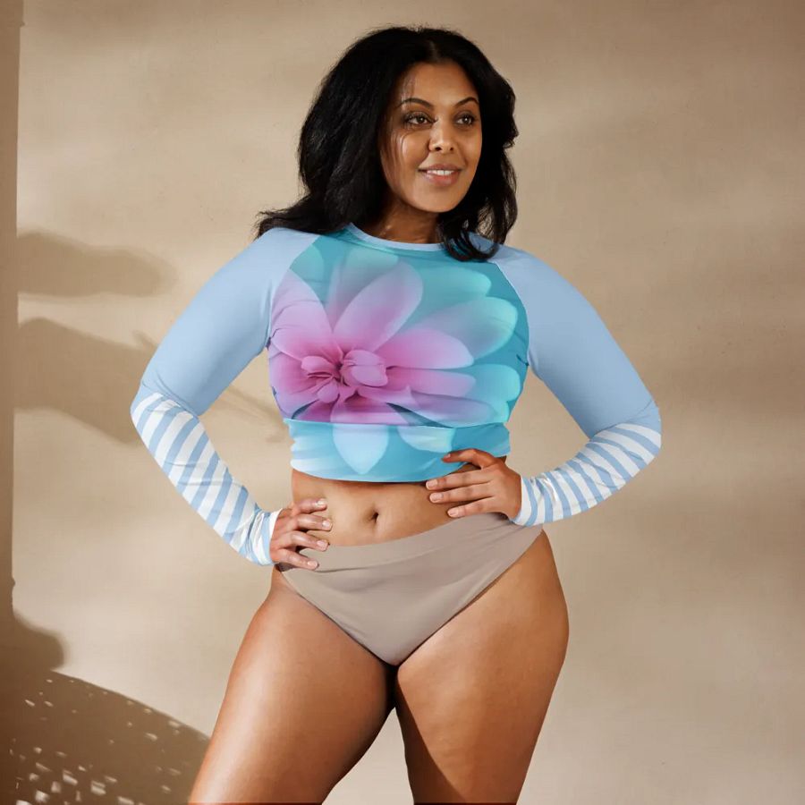 Pastel Petal Dreams Crop Top product image (3)